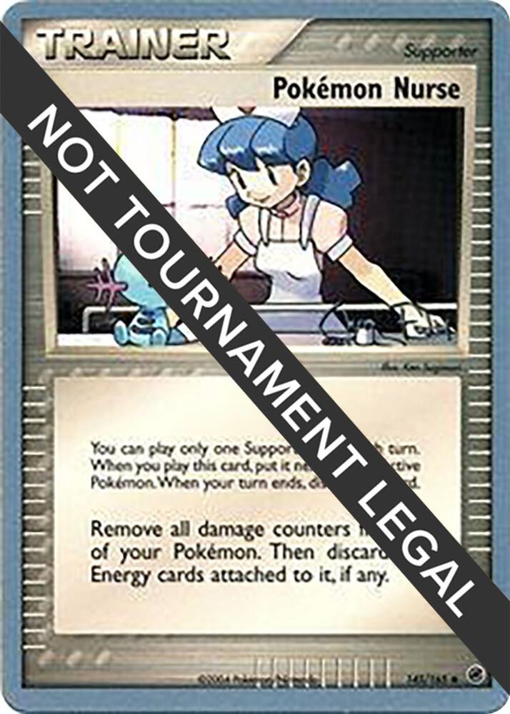 Pokemon Nurse - 2004 (Chris Fulop) 145/165 Uncommon World Championship Decks Pokémon card