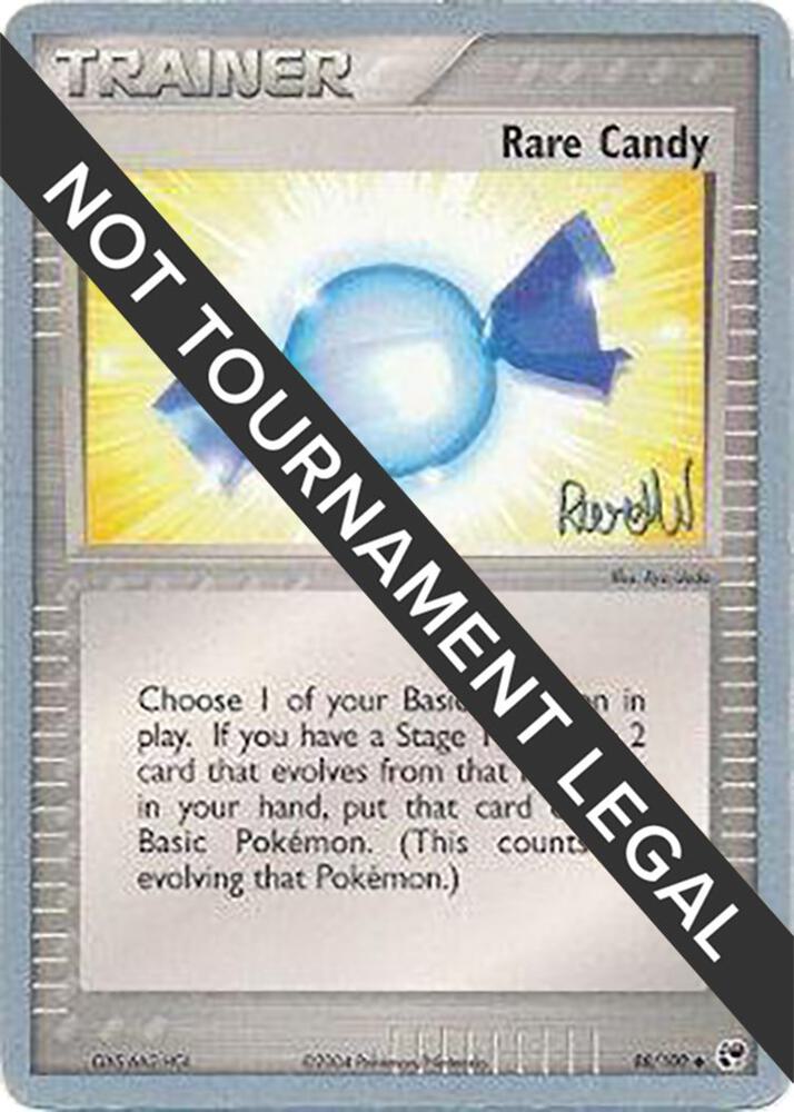 Rare Candy - 2004 (Reed Weichler) 88/100 Uncommon World Championship Decks Pokémon card
