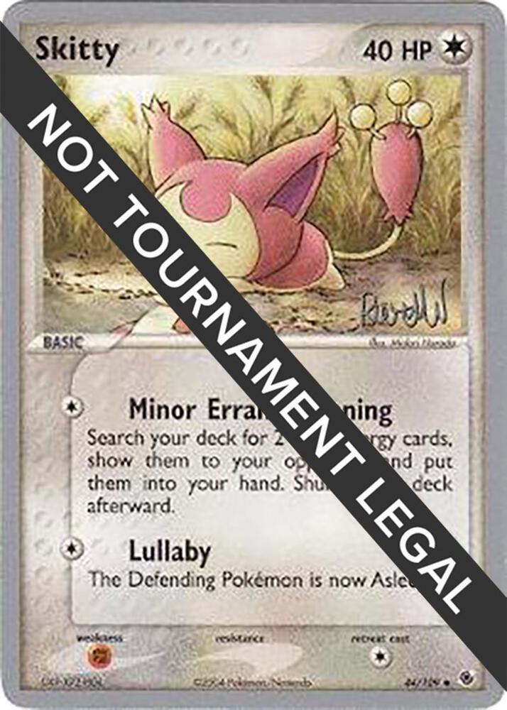 Skitty - 2004 (Reed Weichler) - 44/109 Uncommon World Championship Decks