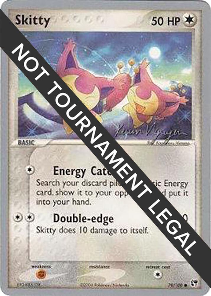 Skitty - 2004 (Kevin Nguyen) 79/100 Common World Championship Decks Pokémon card