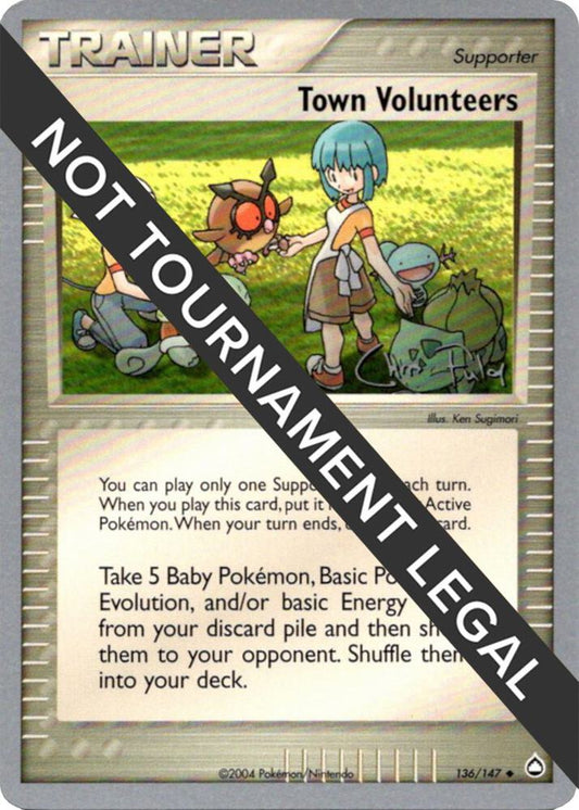 Town Volunteers - 2004 (Chris Fulop) - 136/147 Uncommon World Championship Decks