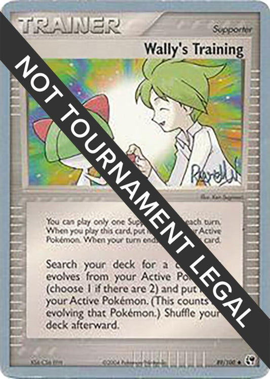 Wally's Training - 2004 (Reed Weichler) - 89/100 Uncommon World Championship Decks