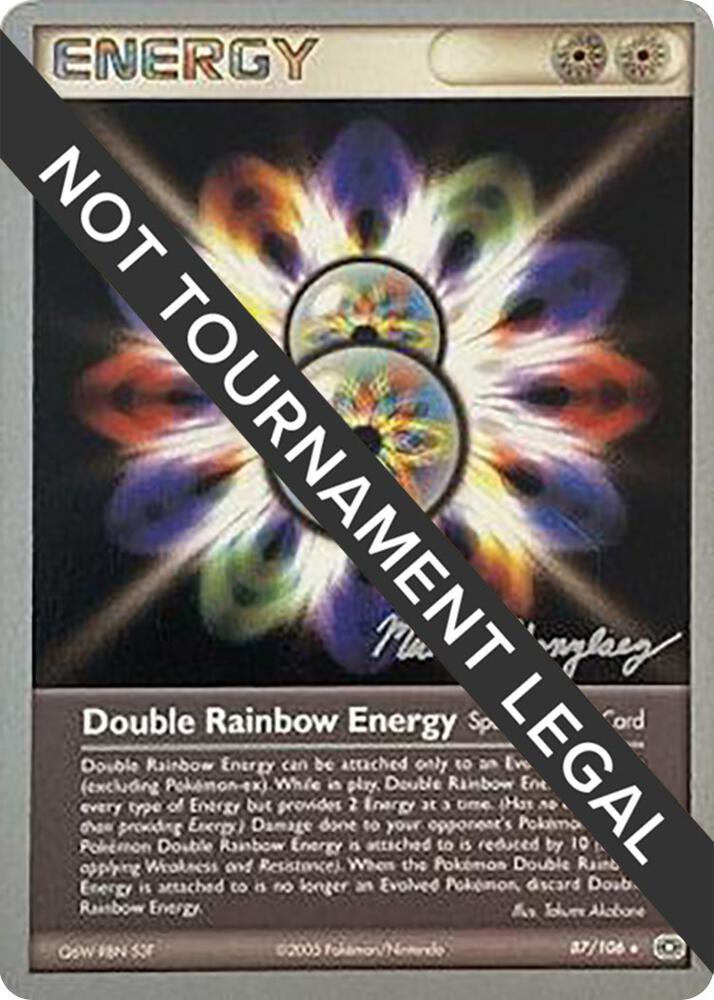 Double Rainbow Energy - 2005 (Michael Gonzalez) 87/106 Rare World Championship Decks Pokémon card