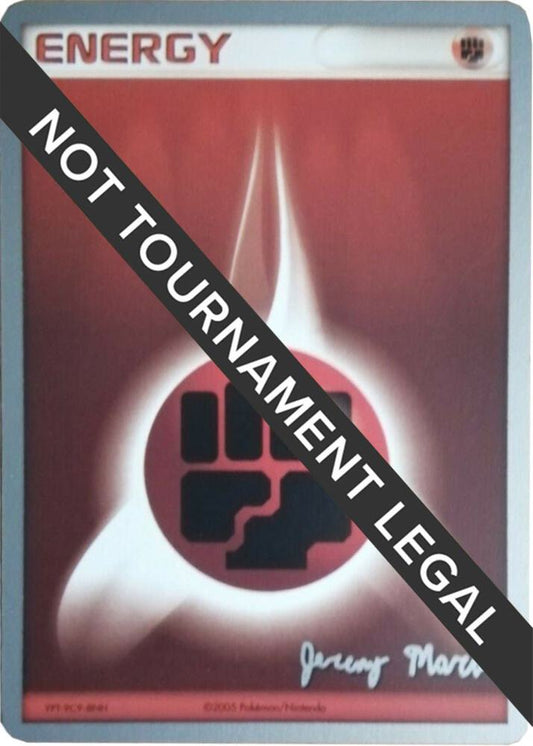 Fighting Energy - 2005 (Jeremy Maron) - Common World Championship Decks