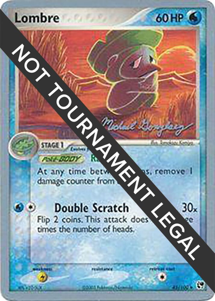 Lombre - 2005 (Michael Gonzalez) 45/100 Uncommon World Championship Decks Pokémon card