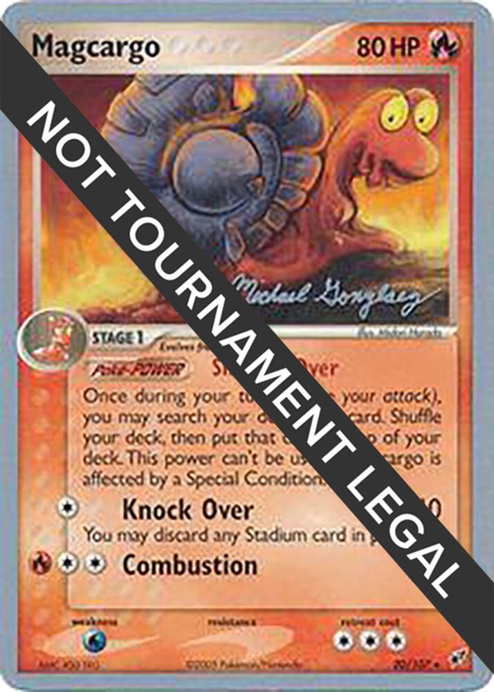 Magcargo - 2005 (Michael Gonzalez) 20/107 Rare World Championship Decks Pokémon card