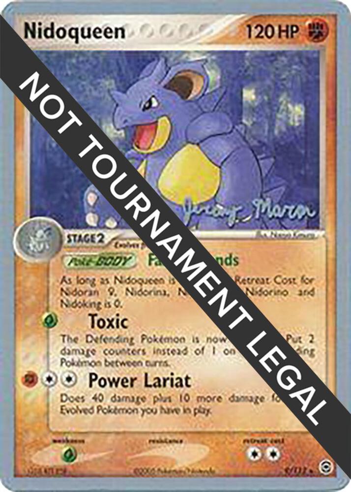 Nidoqueen - 2005 (Jeremy Maron) 9/112 Rare World Championship Decks Pokémon card