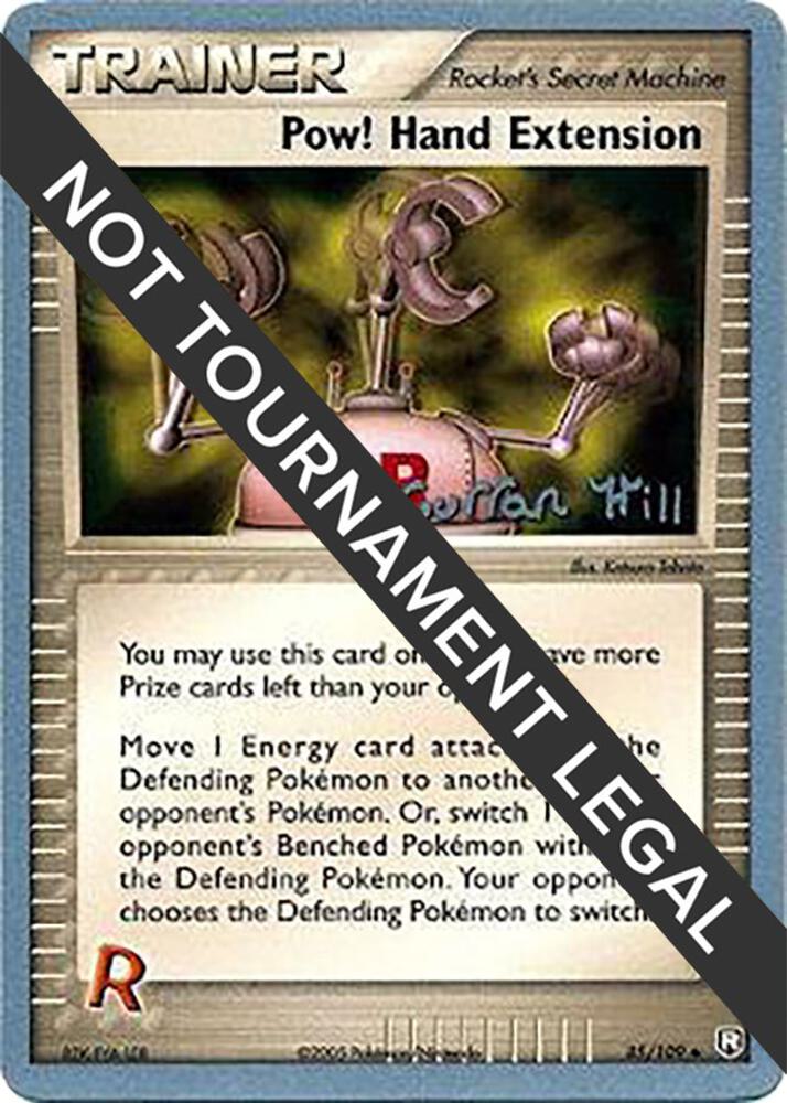 Pow! Hand Extension - 2005 (Curran Hill) 85/109 Uncommon World Championship Decks Pokémon card