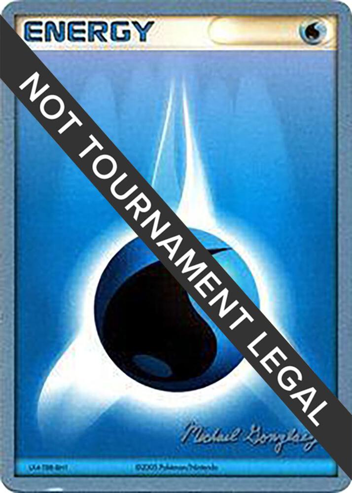 Water Energy - 2005 (Michael Gonzalez) Common World Championship Decks Pokémon card