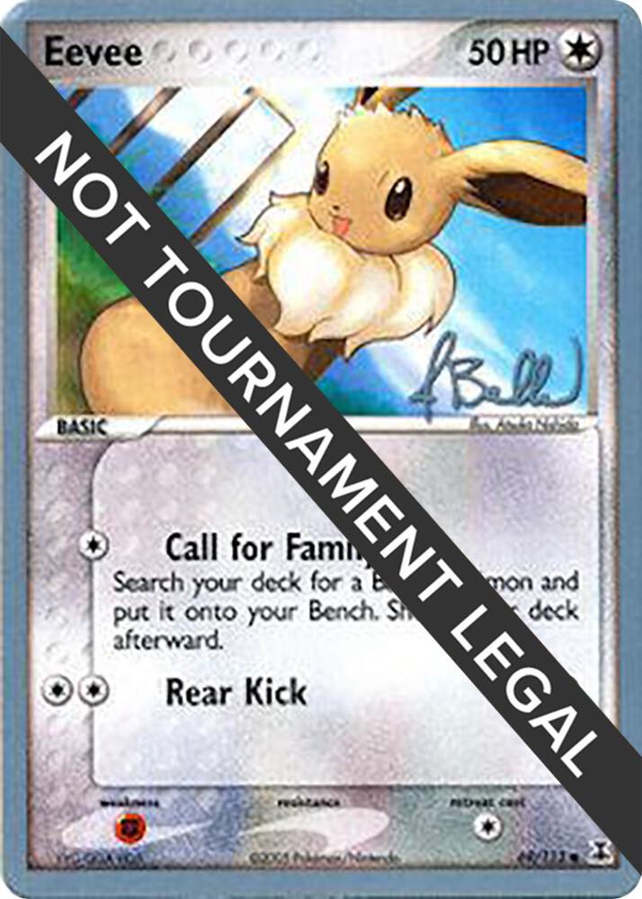 Eevee - 2006 (Jimmy Ballard) 69/113 Common World Championship Decks Pokémon card