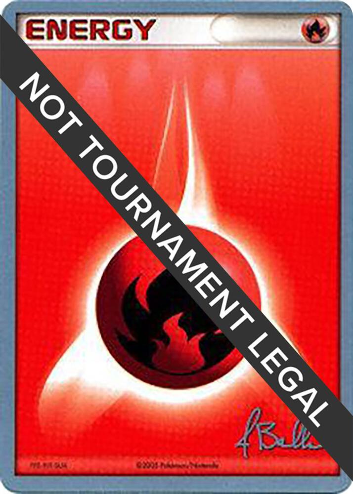 Fire Energy - 2006 (Jimmy Ballard) Common World Championship Decks Pokémon card