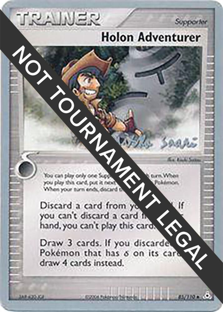 Holon Adventurer - 2006 (Miska Saari) 85/110 Uncommon World Championship Decks Pokémon card