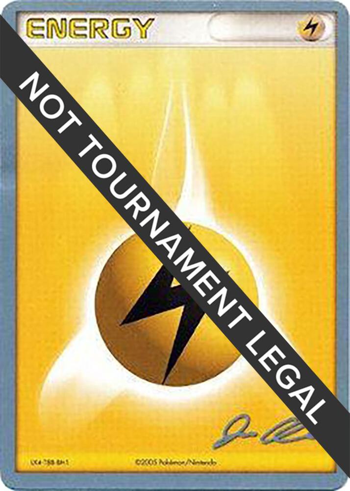 Lightning Energy - 2006 (Jason Klaczynski) Common World Championship Decks Pokémon card