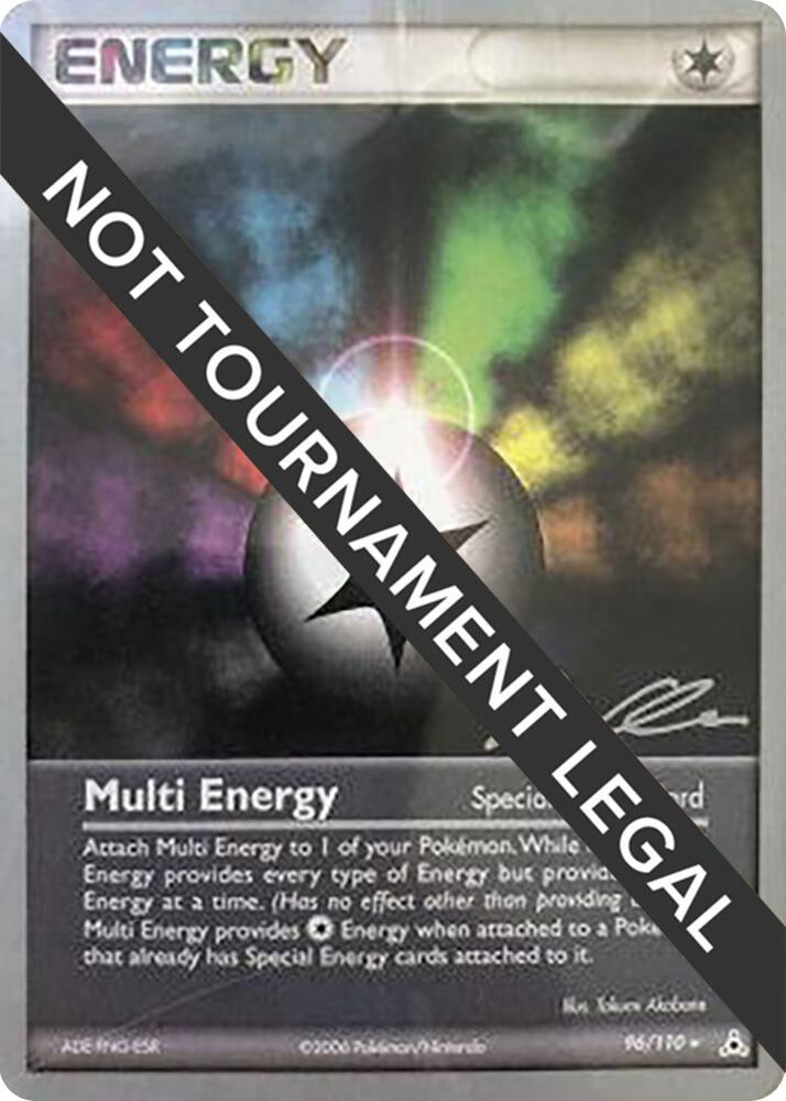 Multi Energy - 2006 (Jason Klaczynski) 96/110 Rare World Championship Decks Pokémon card