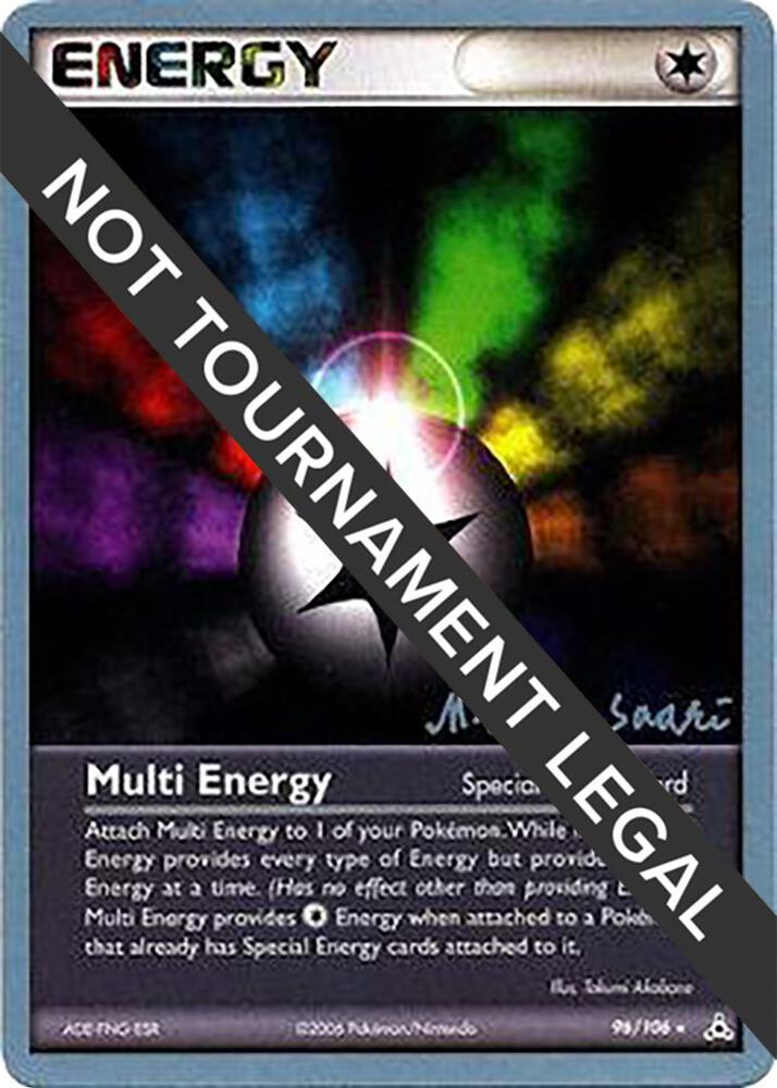 Multi Energy - 2006 (Miska Saari) - 96/110 Rare World Championship Decks