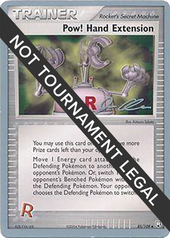 Pow! Hand Extension - 2006 (Jason Klaczynski) 85/109 Uncommon World Championship Decks Pokémon card