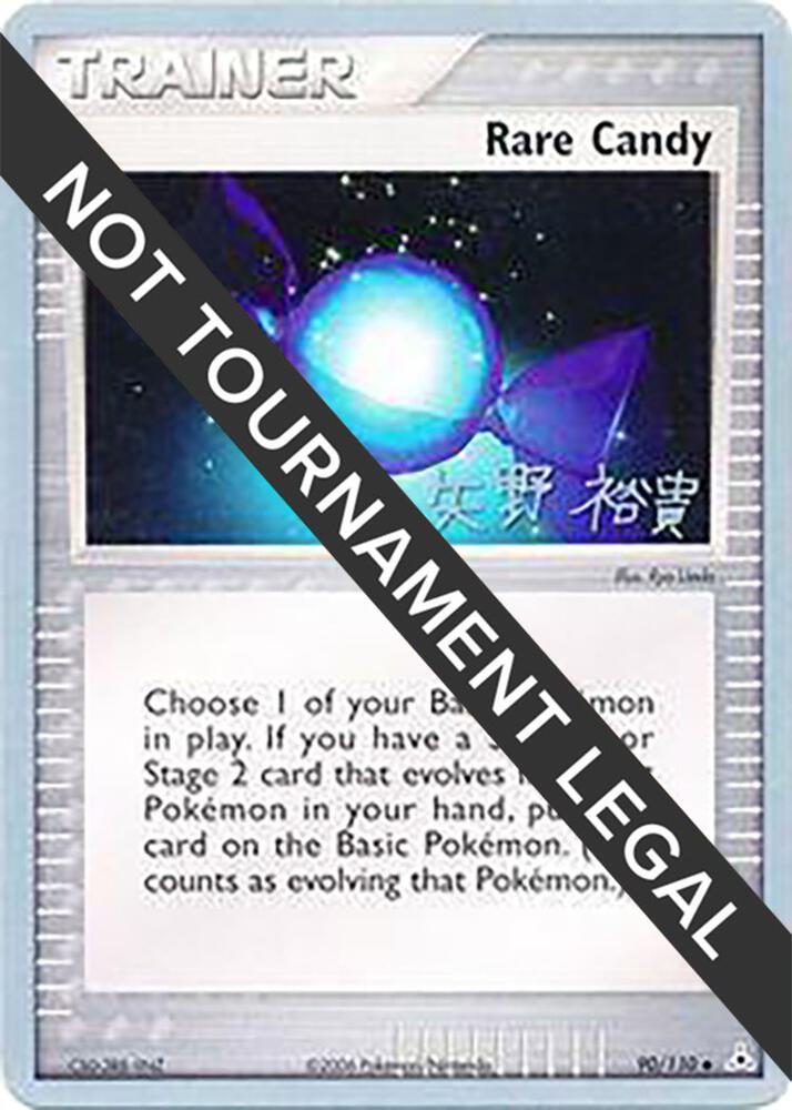 Rare Candy - 2006 (Hiroki Yano) 90/110 Uncommon World Championship Decks Pokémon card