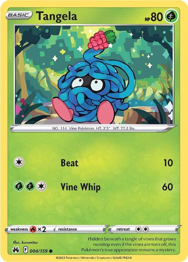 Tangela - 004/159 Common Crown Zenith