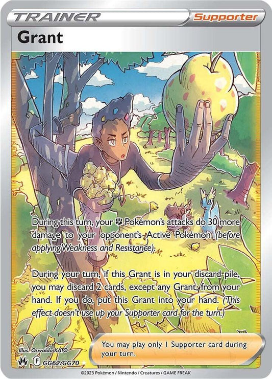 Grant GG62/GG70 Ultra Rare Galarian Gallery Pokémon card