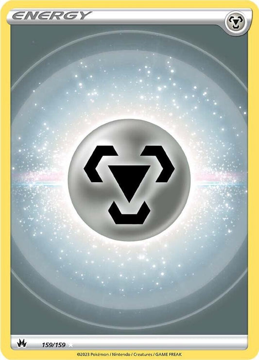 Metal Energy (Texture Full Art) 159/159 Ultra Rare Crown Zenith Pokémon card