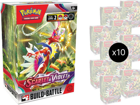 Scarlet & Violet Build & Battle Box Display Scarlet & Violet Base Set Pokémon card