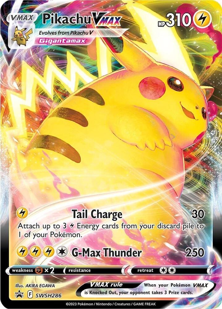 Pikachu VMAX - SWSH286 SWSH286 Promo Sword & Shield Promo Cards Pokémon card