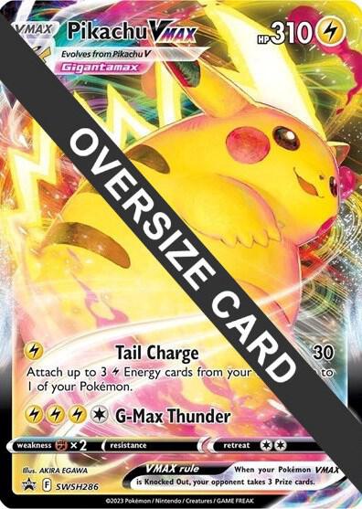 Pikachu VMAX - SWSH286 SWSH286 Promo Jumbo Cards Pokémon card