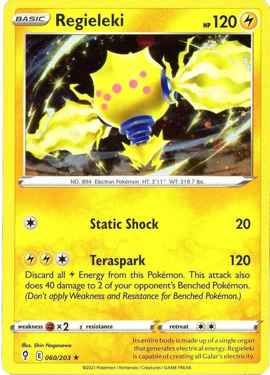 Regieleki - 060/203 (Cosmos Holo) 060/203 Holo Rare Miscellaneous Cards & Products Pokémon card