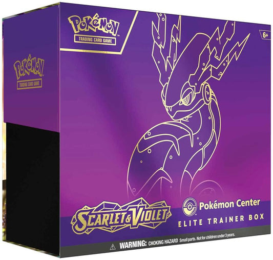 Scarlet & Violet Pokemon Center Elite Trainer Box (Exclusive) [Miraidon] Scarlet & Violet Base Set Pokémon card
