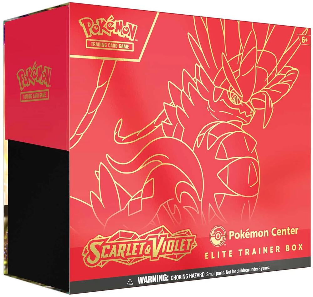 Scarlet & Violet Pokemon Center Elite Trainer Box (Exclusive) [Koraidon] Scarlet & Violet Base Set Pokémon card