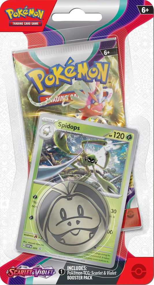 Scarlet & Violet Single Pack Blister [Spidops] Scarlet & Violet Base Set Pokémon card