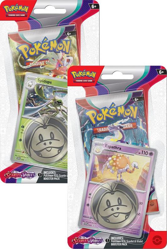 Scarlet & Violet Single Pack Blister [Set of 2] - SV01: Scarlet & Violet Base Set