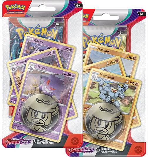 Scarlet & Violet Premium Checklane Blister [Set of 2] - SV01: Scarlet & Violet Base Set