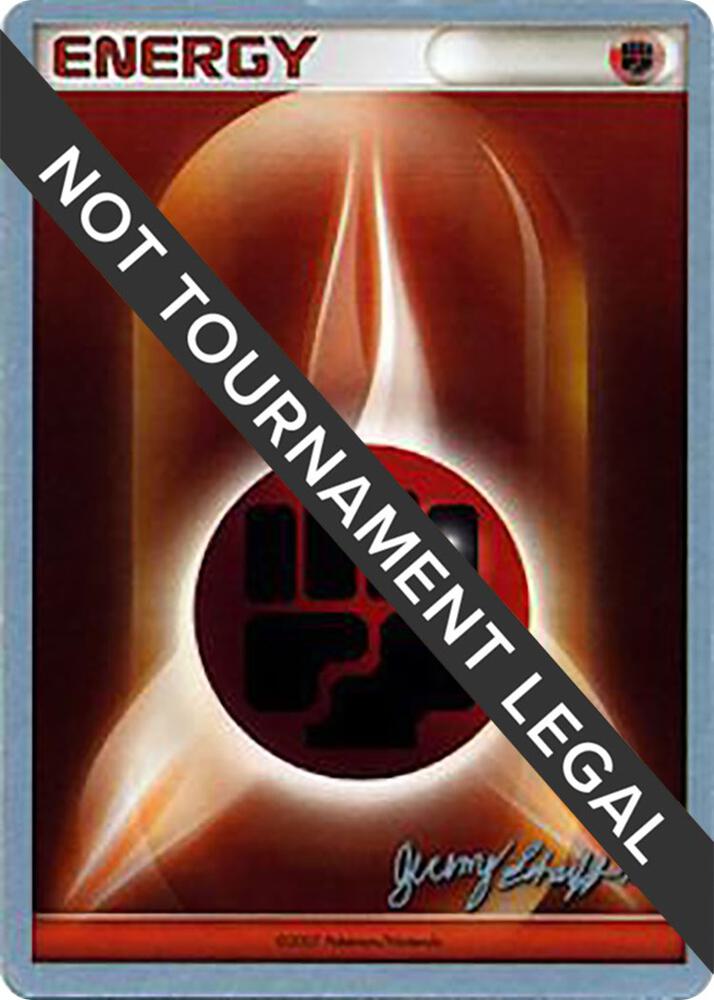Fighting Energy - 2007 (Jeremy Scharff-Kim) Common World Championship Decks Pokémon card