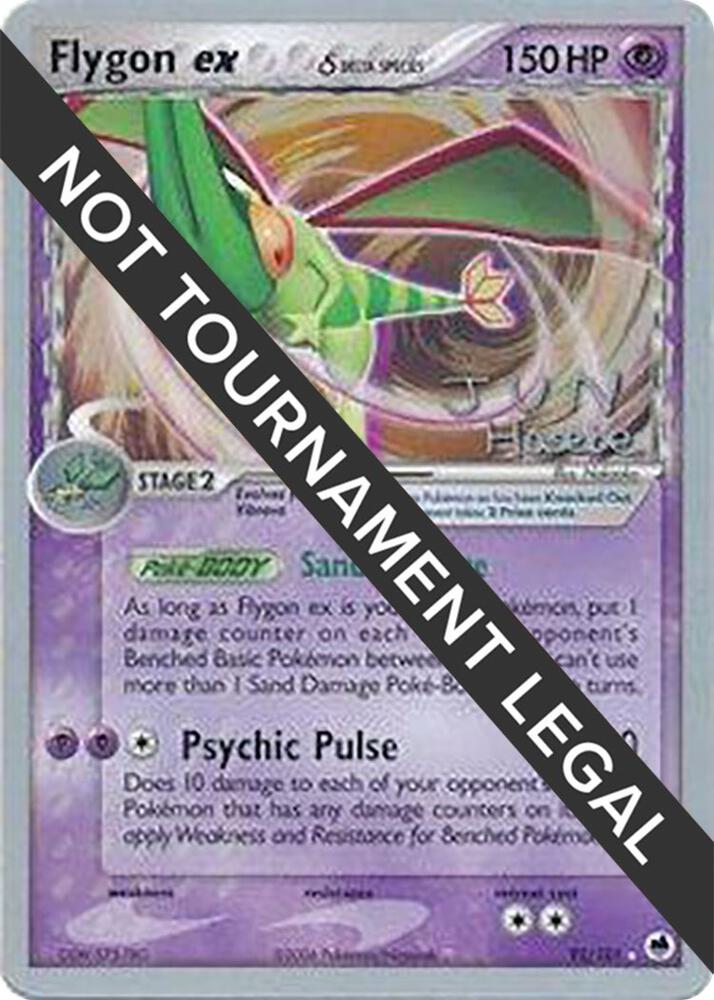 Flygon ex (Delta Species) - 2007 (Jun Hasebe) 92/101 Rare World Championship Decks Pokémon card