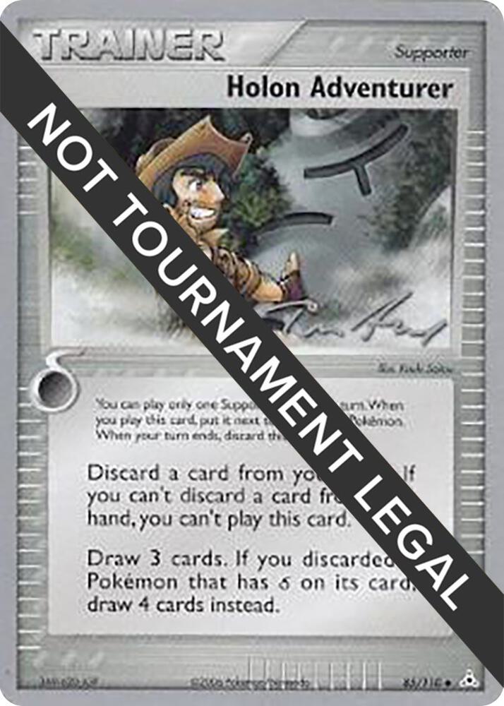 Holon Adventurer - 2007 (Tom Roos) 85/110 Uncommon World Championship Decks Pokémon card
