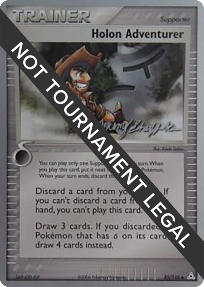 Holon Adventurer - 2007 (Jeremy Scharff-Kim) 85/110 Uncommon World Championship Decks Pokémon card