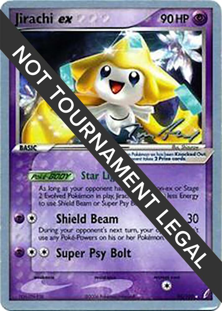 Jirachi ex - 2007 (Tom Roos) 94/100 Rare World Championship Decks Pokémon card