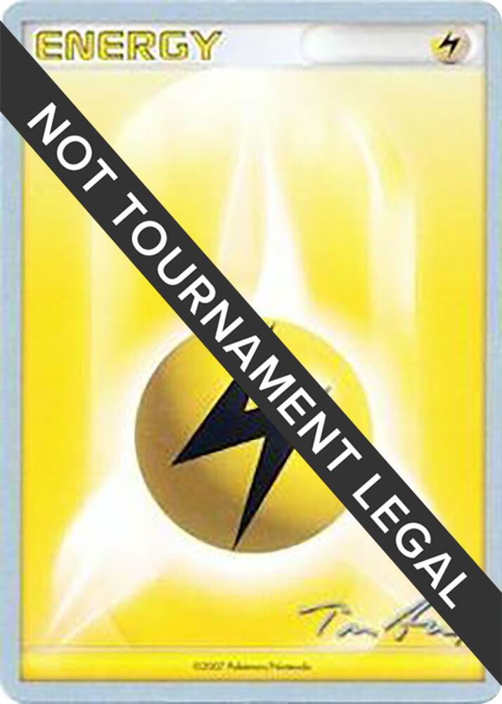 Lightning Energy - 2007 (Tom Roos) Common World Championship Decks Pokémon card