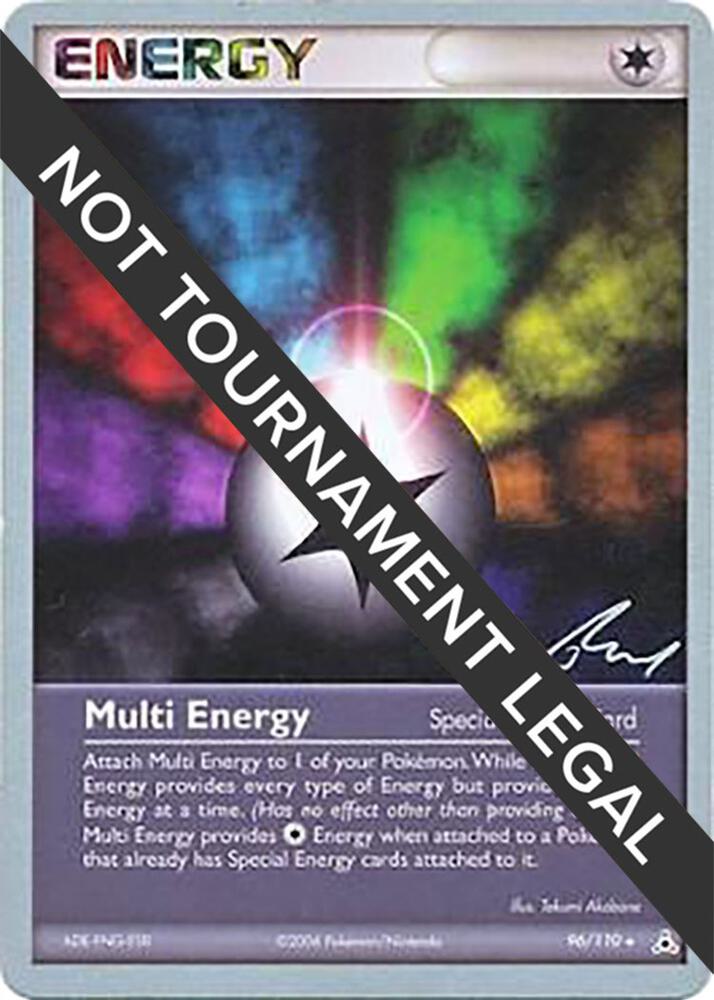 Multi Energy - 2007 (Tom Roos) 96/110 Rare World Championship Decks Pokémon card