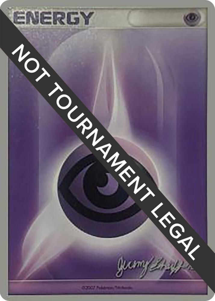 Psychic Energy - 2007 (Jeremy Scharff-Kim) Common World Championship Decks Pokémon card