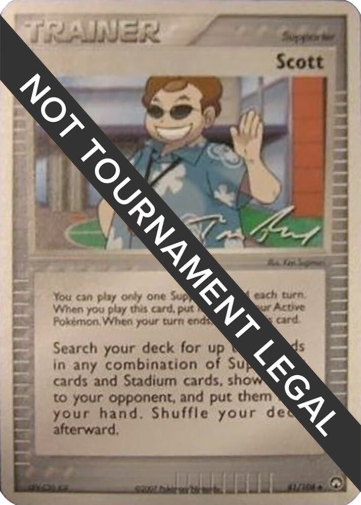 Scott - 2007 (Tom Roos) 81/108 Uncommon World Championship Decks Pokémon card