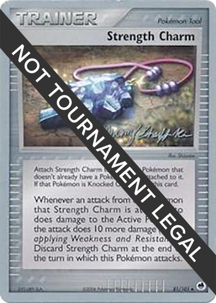 Strength Charm - 2007 (Jeremy Scharff-Kim) 81/101 Uncommon World Championship Decks Pokémon card