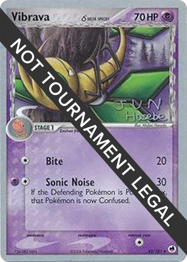 Vibrava - 2007 (Jun Hasebe) 42/101 Uncommon World Championship Decks Pokémon card
