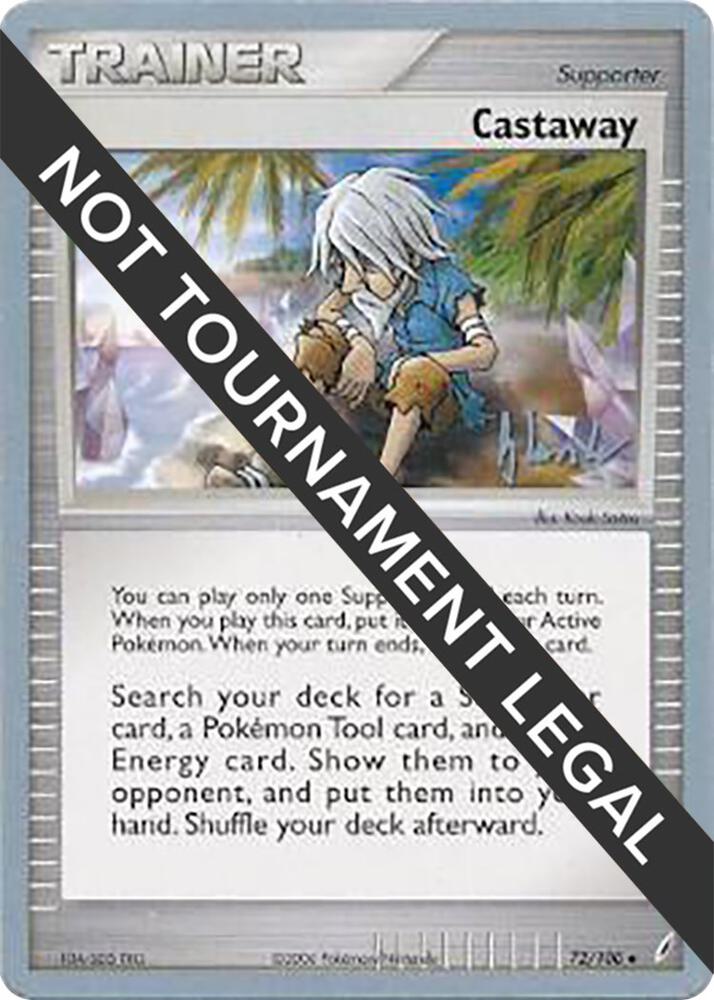 Castaway - 2008 (Dylan Lefavour) 72/100 Uncommon World Championship Decks Pokémon card