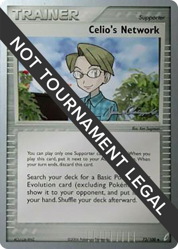 Celio's Network - 2008 (Jason Klaczynski) 73/100 Uncommon World Championship Decks Pokémon card