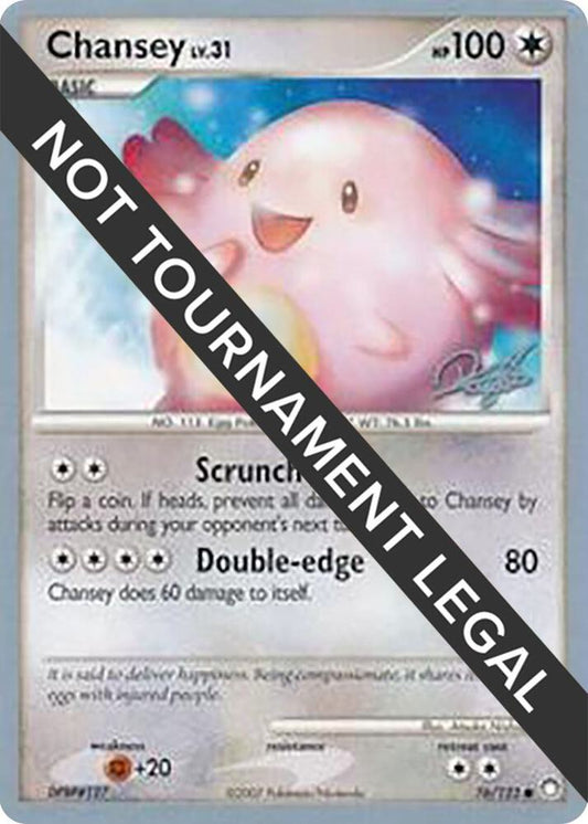Chansey - 2008 (Paul Atanassov) - 76/123 Common World Championship Decks