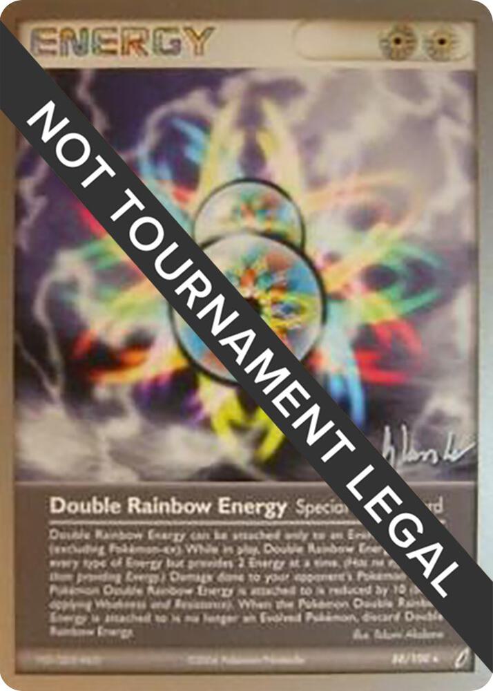 Double Rainbow Energy - 2008 (Dylan Lefavour) 88/100 Rare World Championship Decks Pokémon card