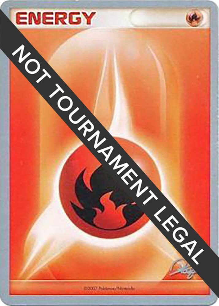 Fire Energy - 2008 (Paul Atanassov) Common World Championship Decks Pokémon card
