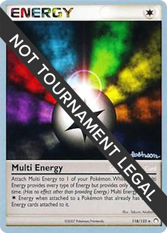 Multi Energy - 2008 (Tristan Robinson) - 118/123 Rare World Championship Decks